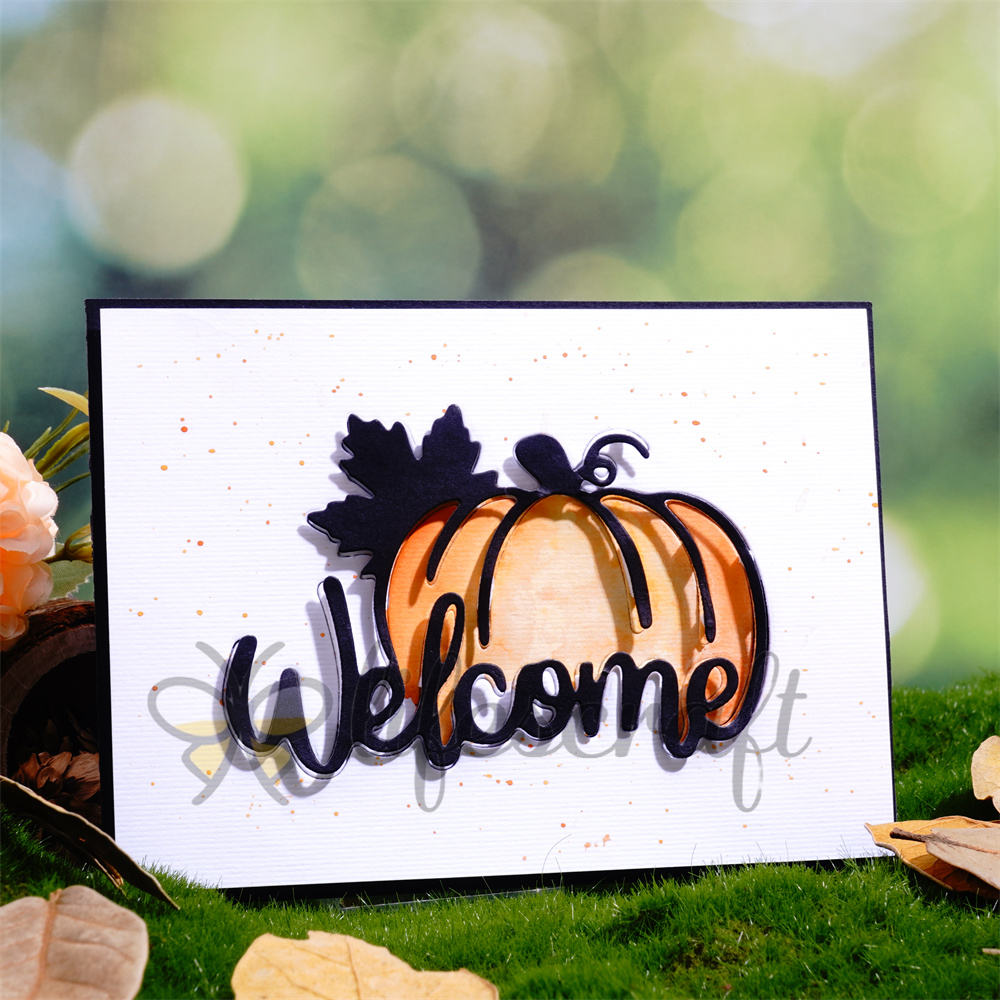 Lifescraft Welcome Pumpkin Metal Cutting Dies