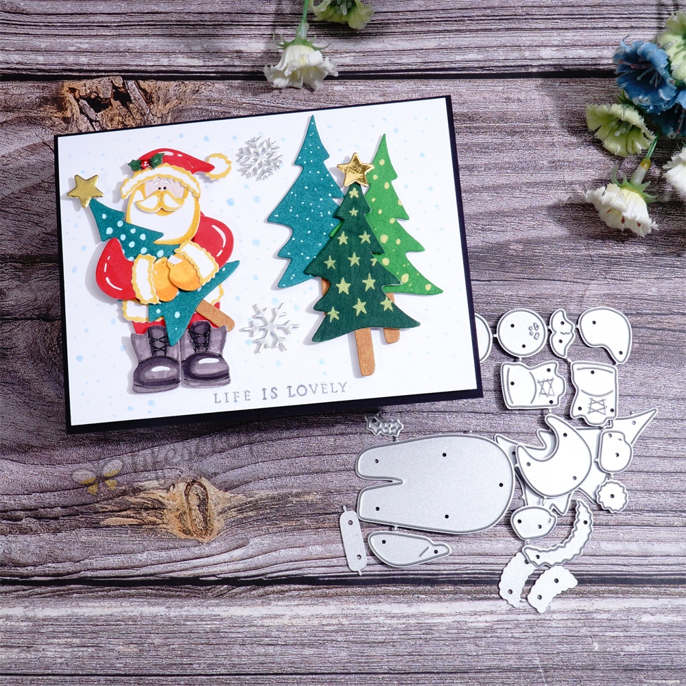 Lifescraft Santa Claus Metal Cutting Dies