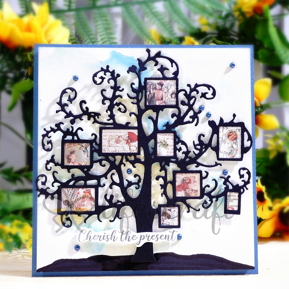 Lifescraft Photos Tree Metal Cutting Dies