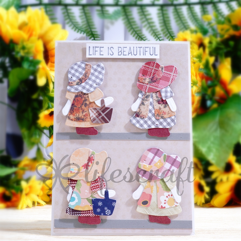 Lifescraft Little Girl Metal Cutting Dies