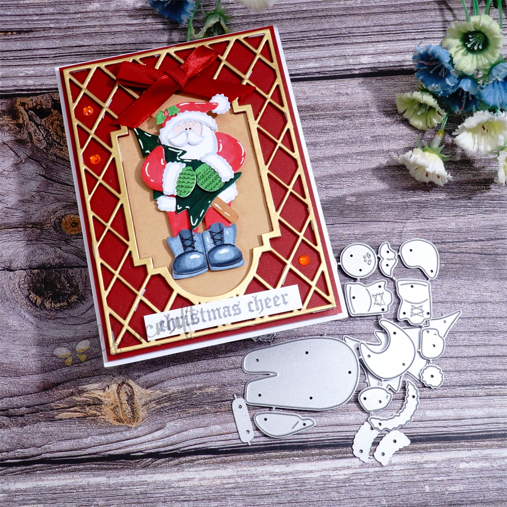 Lifescraft Santa Claus Metal Cutting Dies