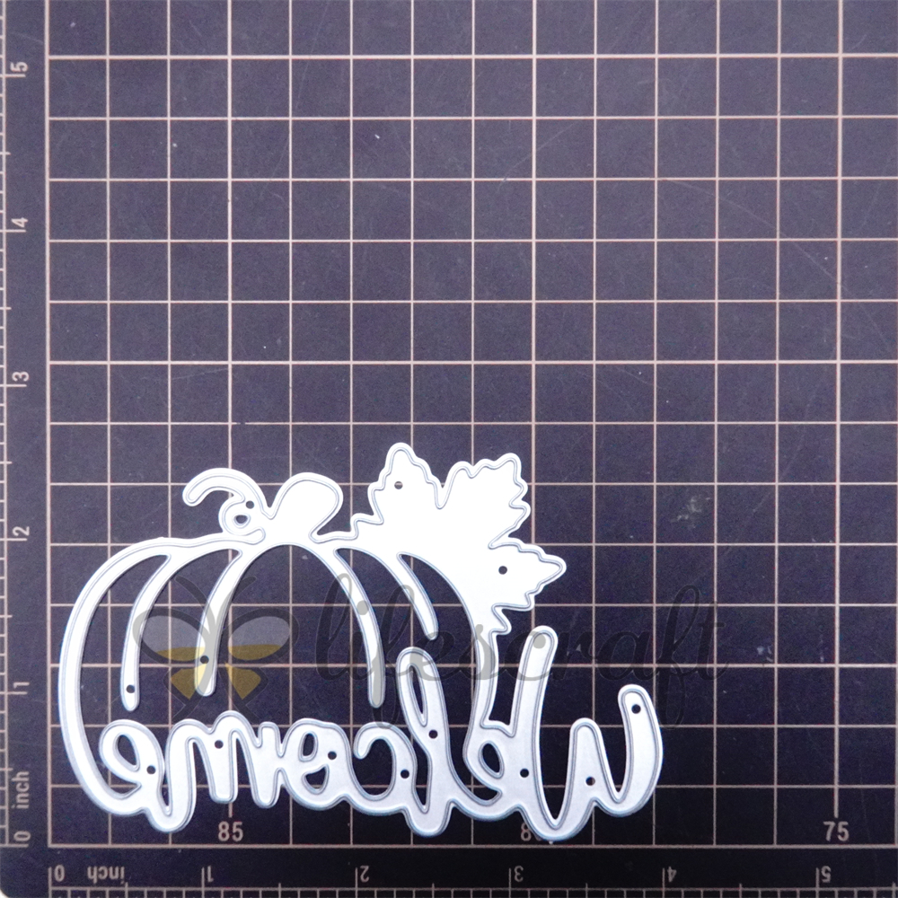 Lifescraft Welcome Pumpkin Metal Cutting Dies