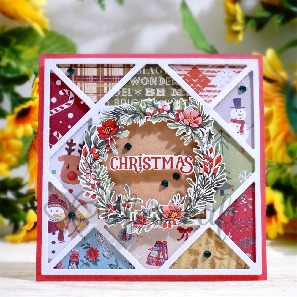 Lifescraft Square Background Board Metal Cutting Dies