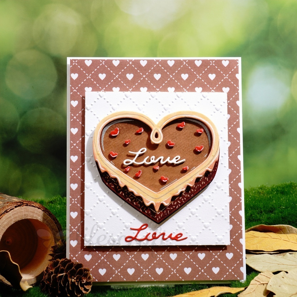 Lifescraft Heart Shaped Chocolate Box Metal Cutting Dies