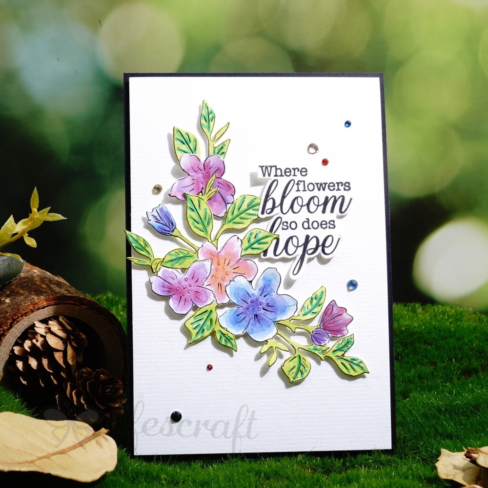 Lifescraft Flowers Bloom Metal Cutting Dies