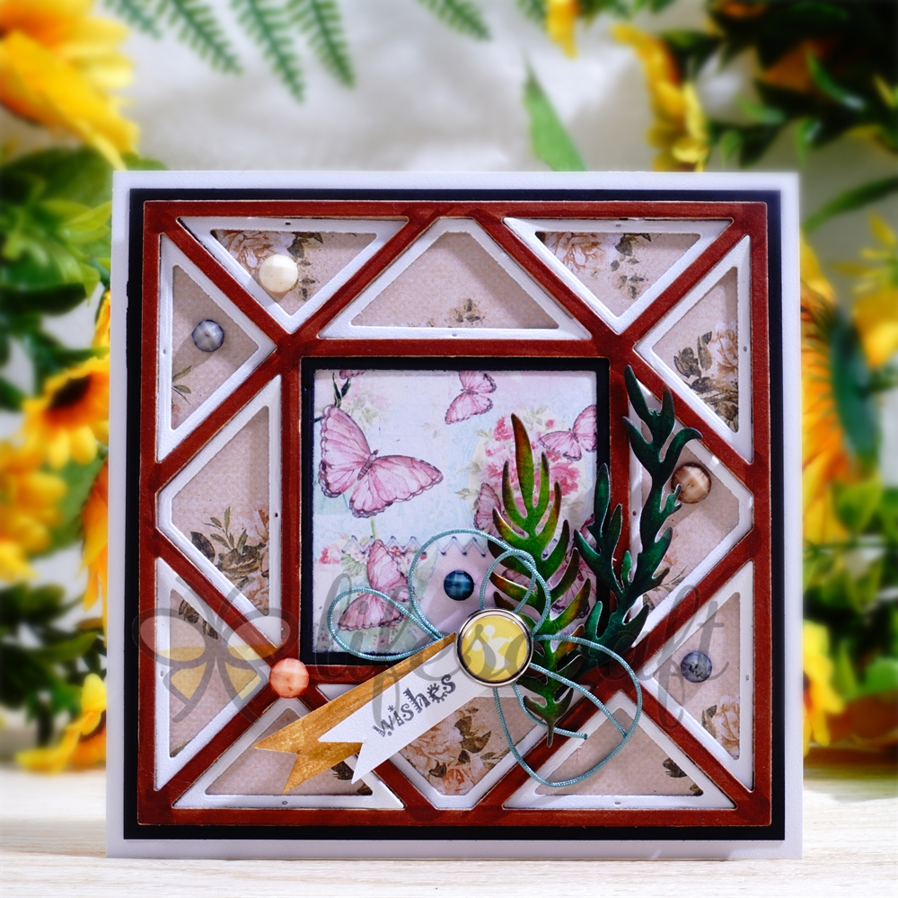 Lifescraft Square Background Board Metal Cutting Dies