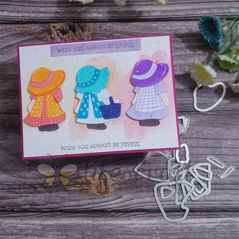 Lifescraft Little Girl Metal Cutting Dies