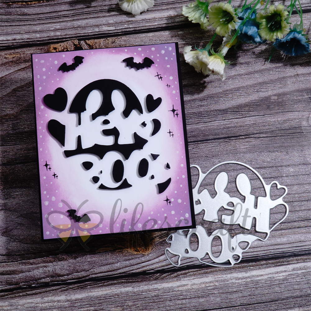 Lifescraft HEY BOO Ghost Metal Cutting Dies