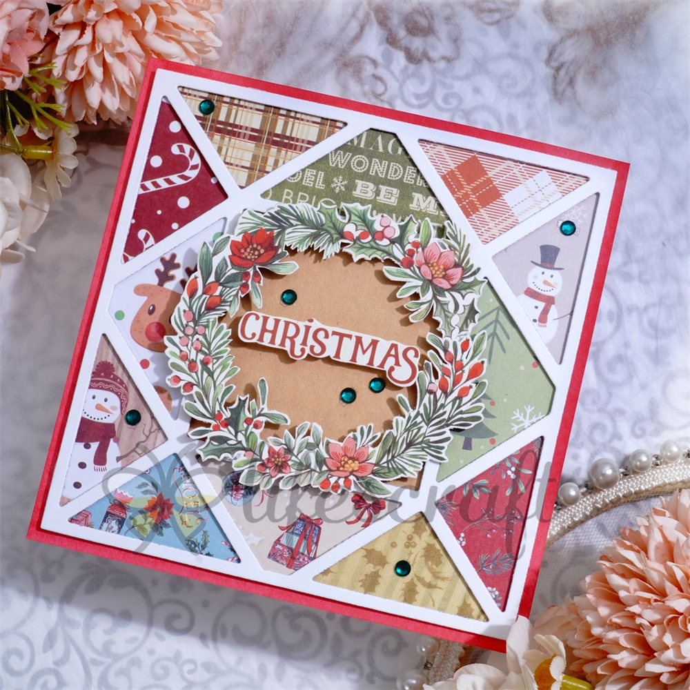 Lifescraft Square Background Board Metal Cutting Dies