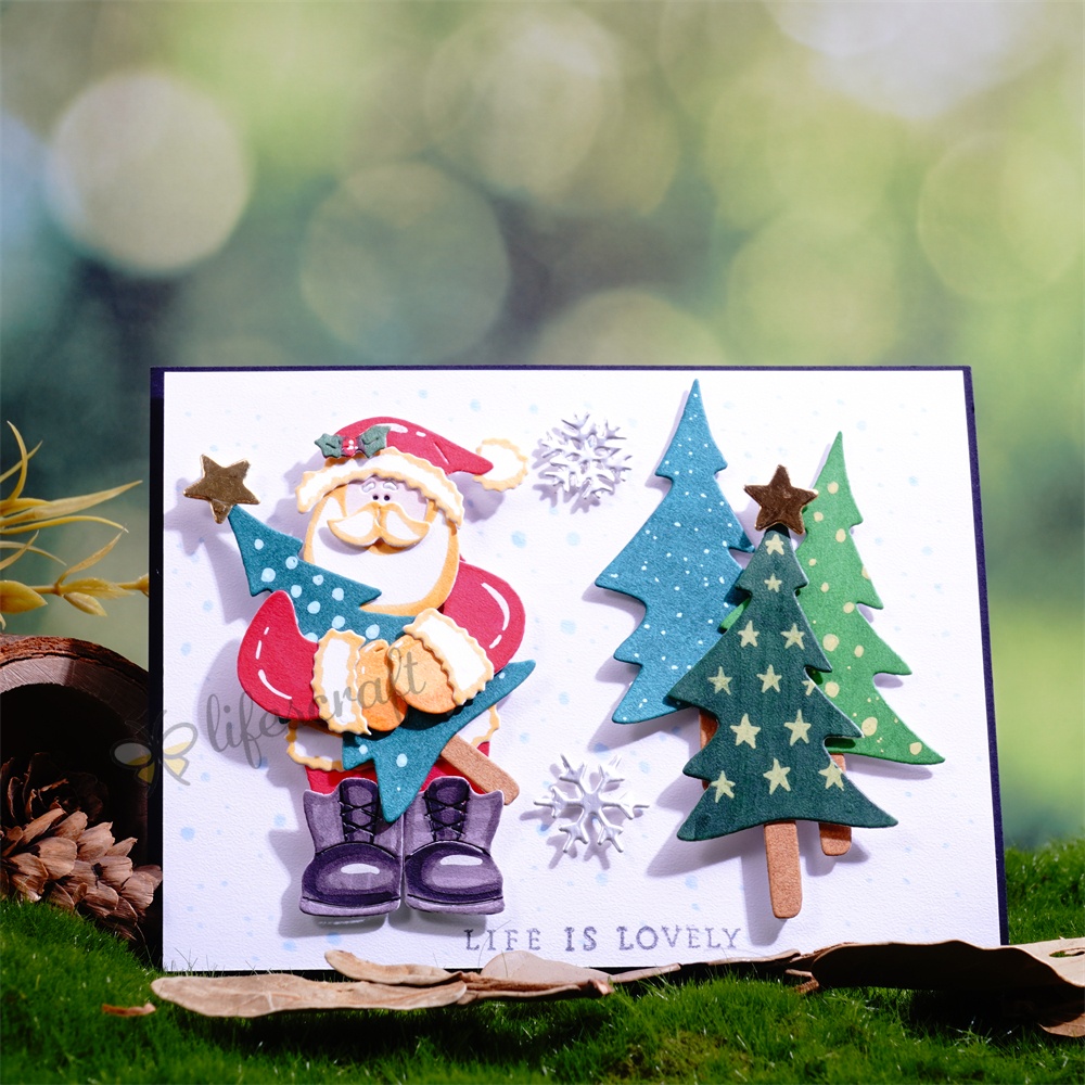 Lifescraft Santa Claus Metal Cutting Dies