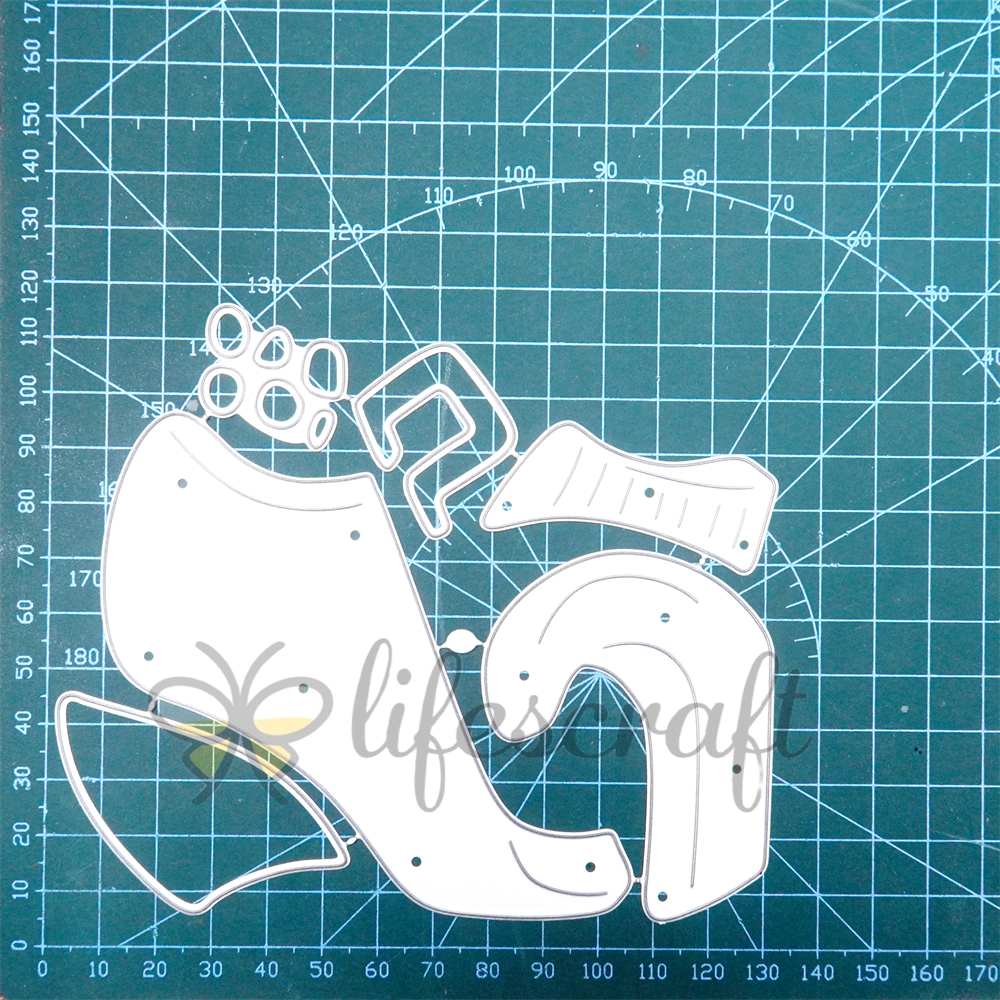 Lifescraft Witch Shoe Metal Cutting Dies