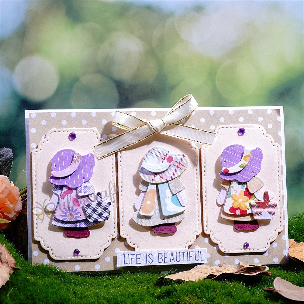 Lifescraft Little Girl Metal Cutting Dies