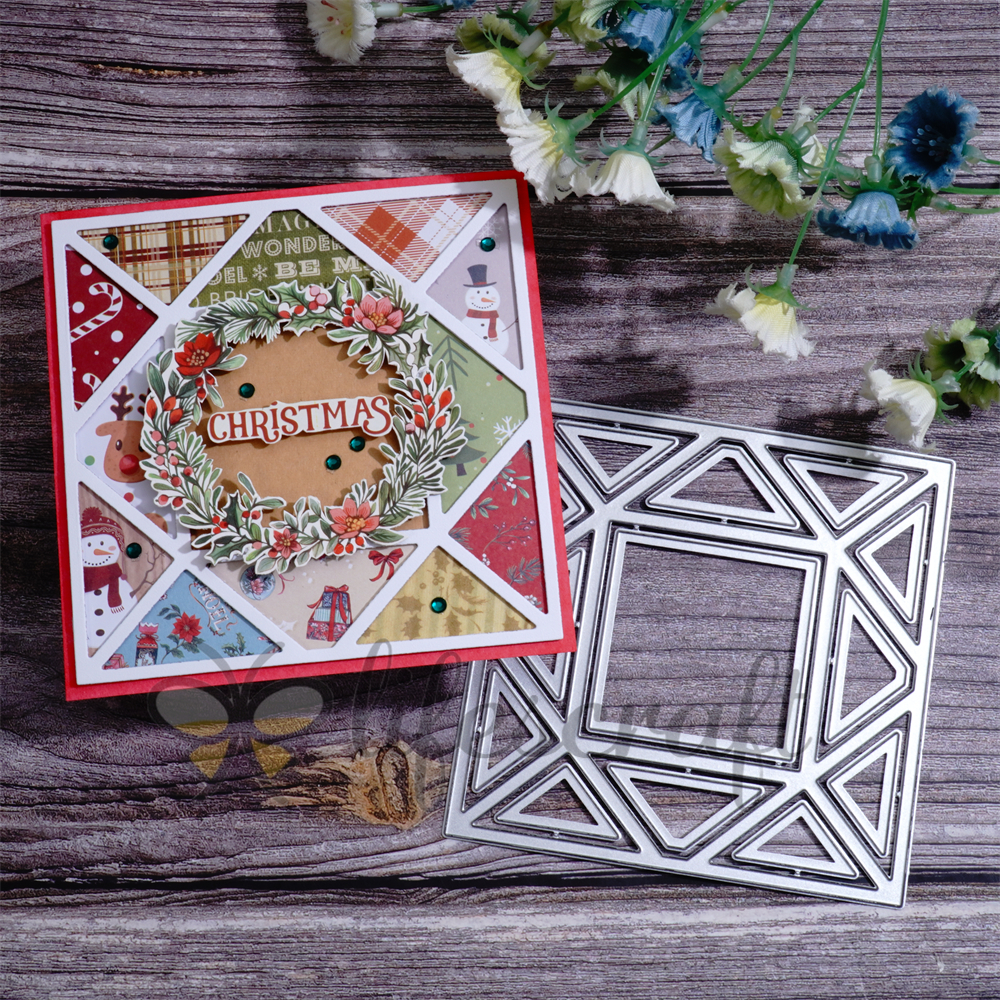 Lifescraft Square Background Board Metal Cutting Dies