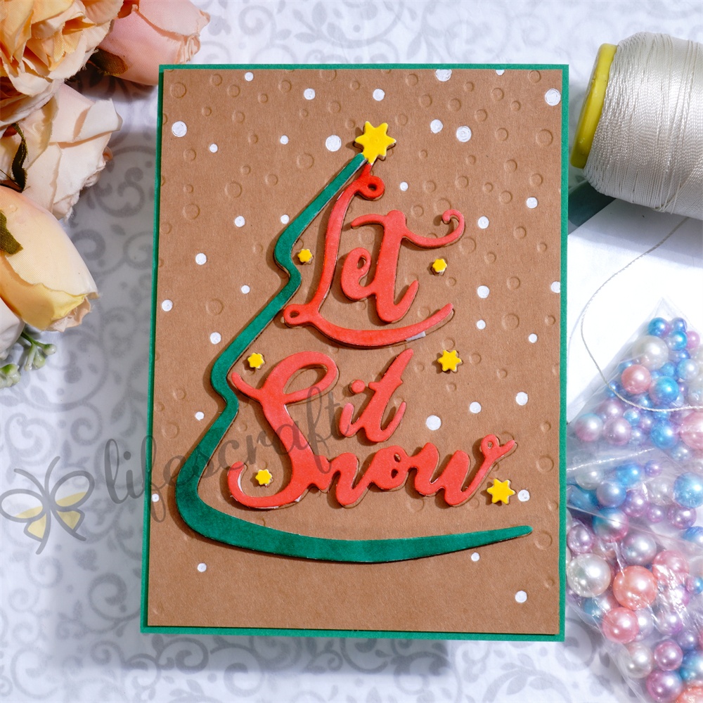 Lifescraft Let it Snow Dancing Metal Cutting Dies