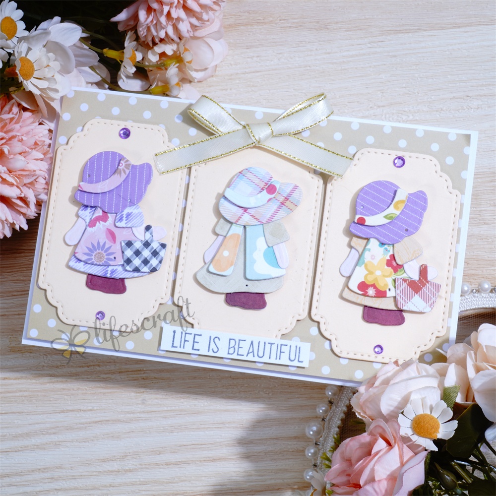 Lifescraft Little Girl Metal Cutting Dies