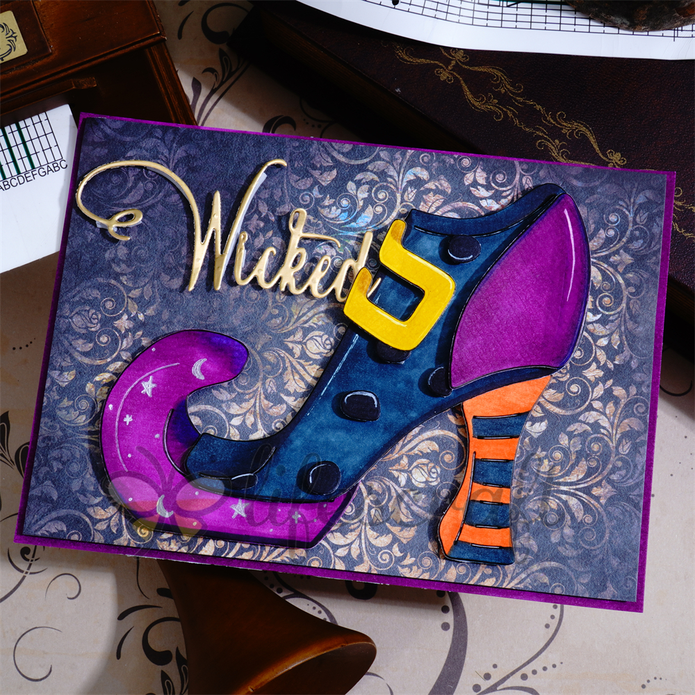 Lifescraft Witch Shoe Metal Cutting Dies