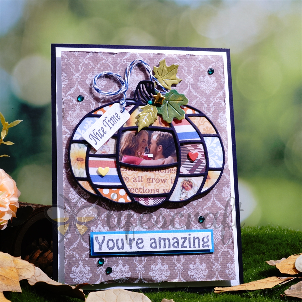 Lifescraft Pumpkin Decoration Metal Cutting Dies