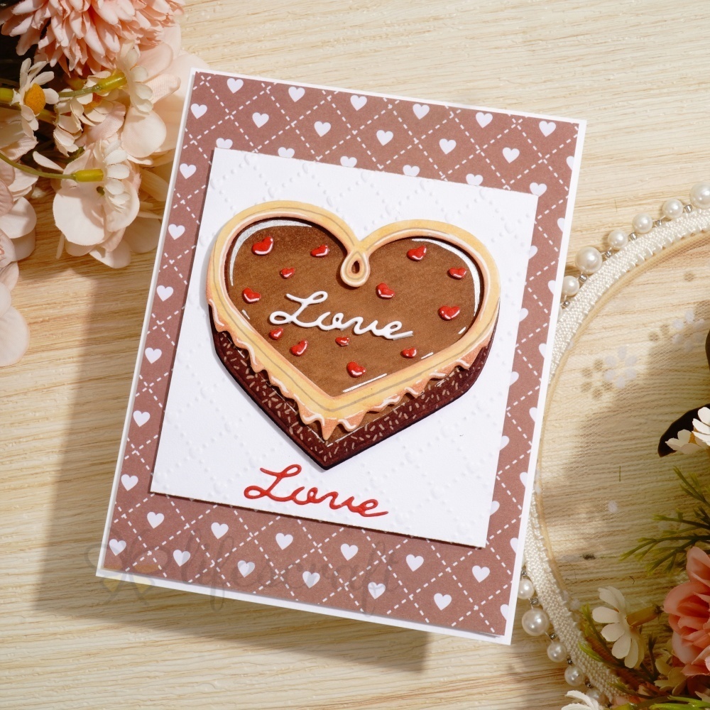 Lifescraft Heart Shaped Chocolate Box Metal Cutting Dies