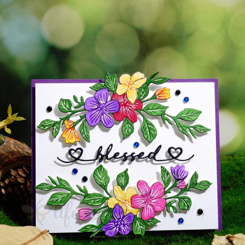 Lifescraft Flowers Bloom Metal Cutting Dies