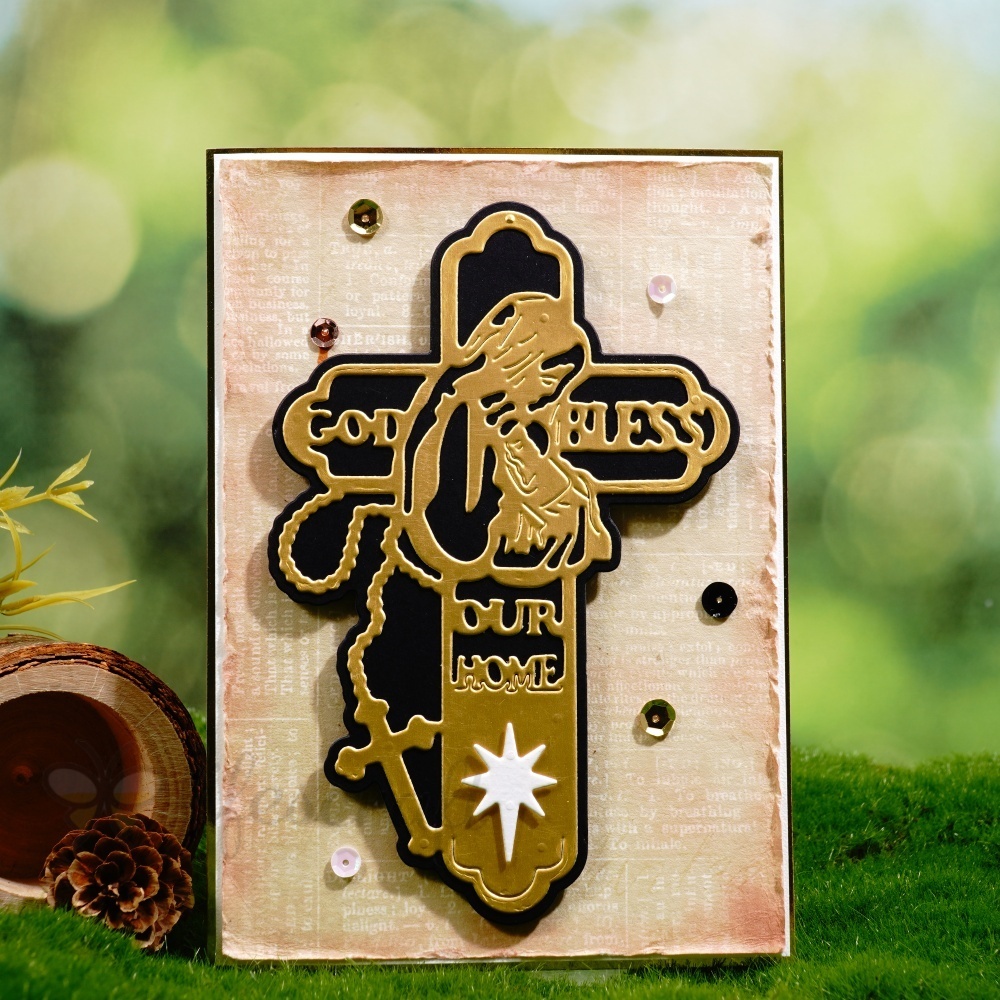 Lifescraft Prayer Cross Metal Cutting Dies