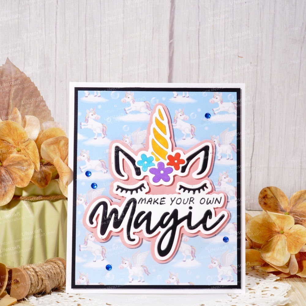 Lifescraft Magical Unicorn Metal Cutting Dies