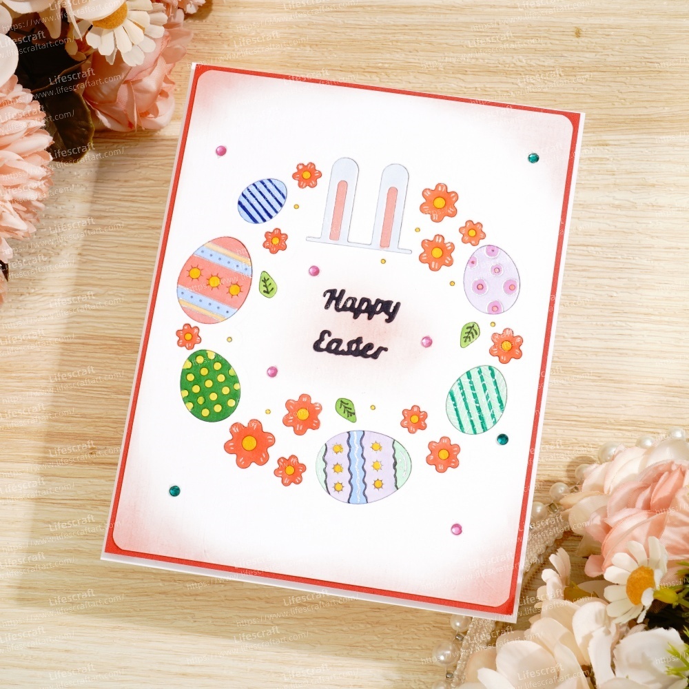 Lifescraft Easter Elements Circle Metal Cutting Dies