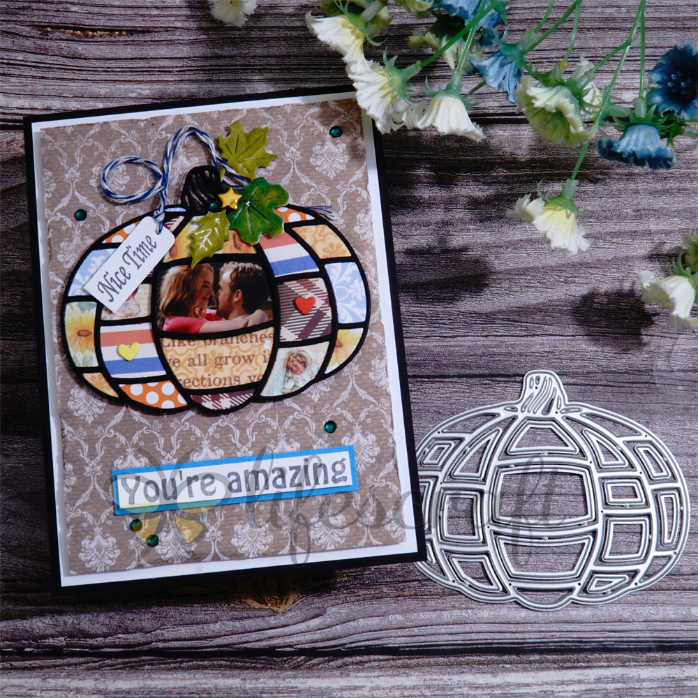 Lifescraft Pumpkin Decoration Metal Cutting Dies