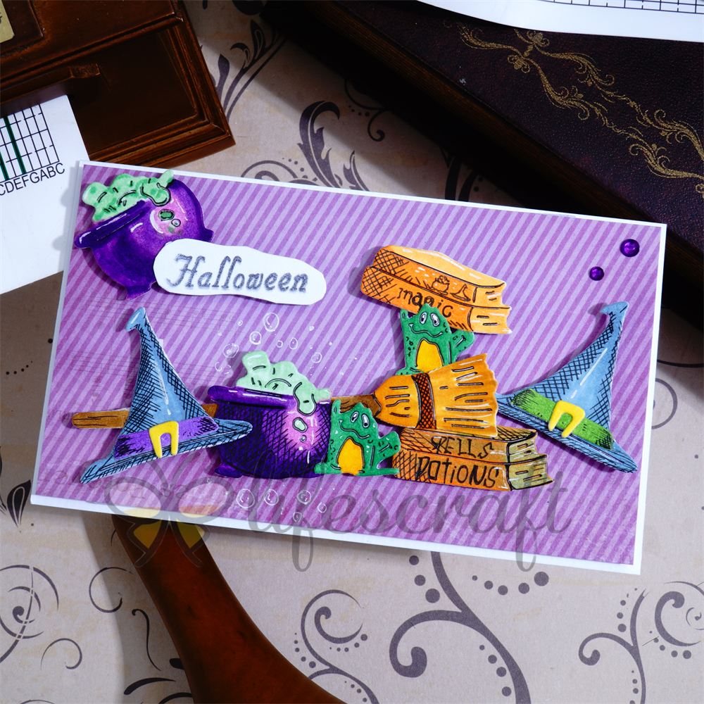 Lifescraft Witch Elements Metal Cutting Dies