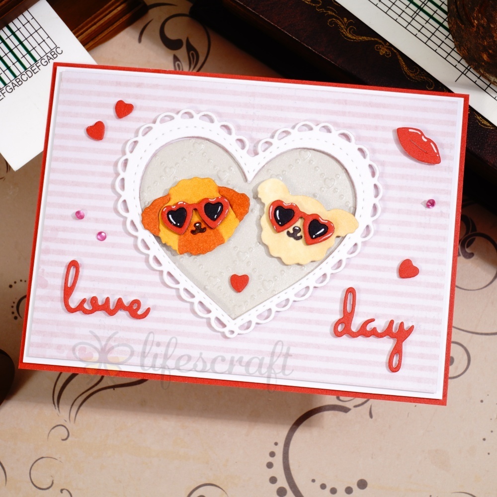 Lifescraft Love Day Metal Cutting Dies