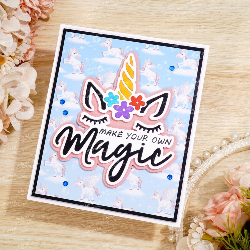 Lifescraft Magical Unicorn Metal Cutting Dies