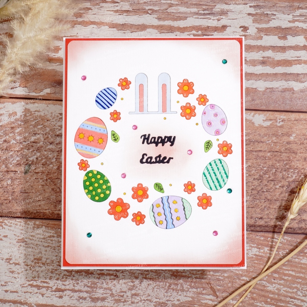 Lifescraft Easter Elements Circle Metal Cutting Dies