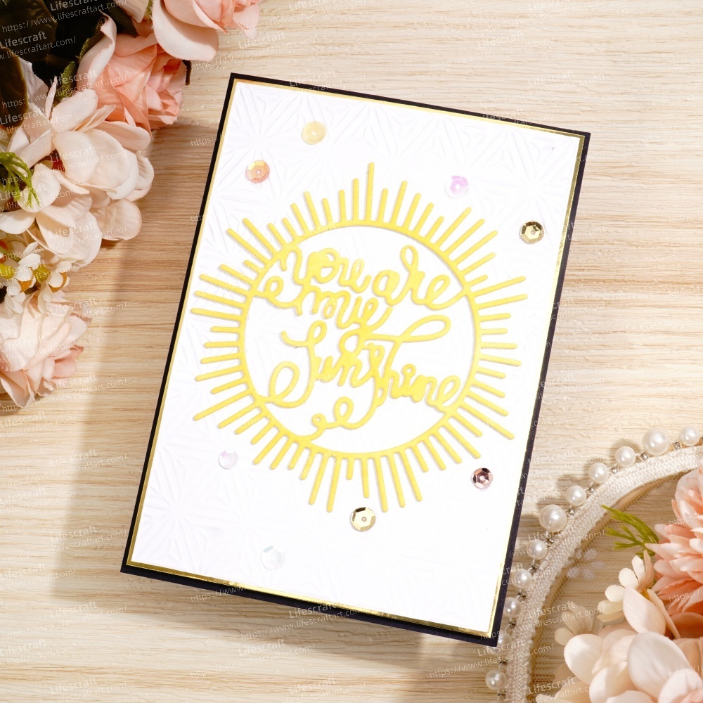 Lifescraft You Are My Sunshine Word Metal Cutting Dies