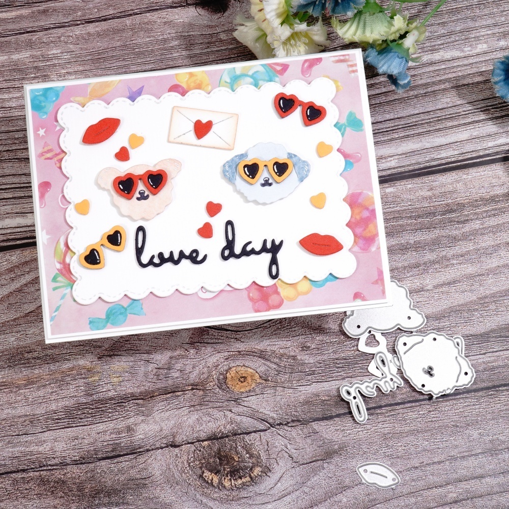 Lifescraft Love Day Metal Cutting Dies