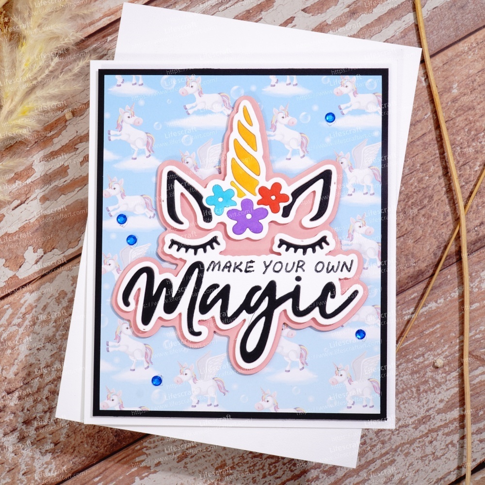Lifescraft Magical Unicorn Metal Cutting Dies