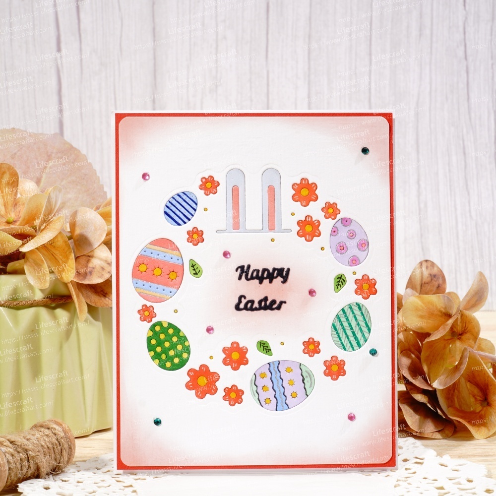 Lifescraft Easter Elements Circle Metal Cutting Dies