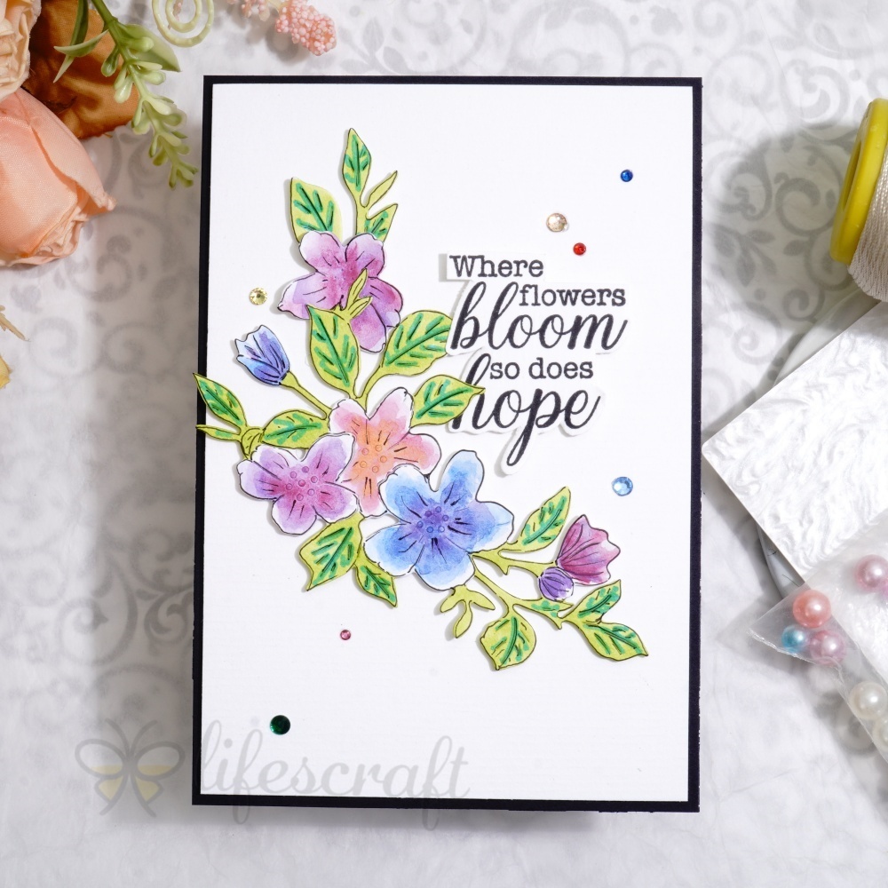 Lifescraft Flowers Bloom Metal Cutting Dies