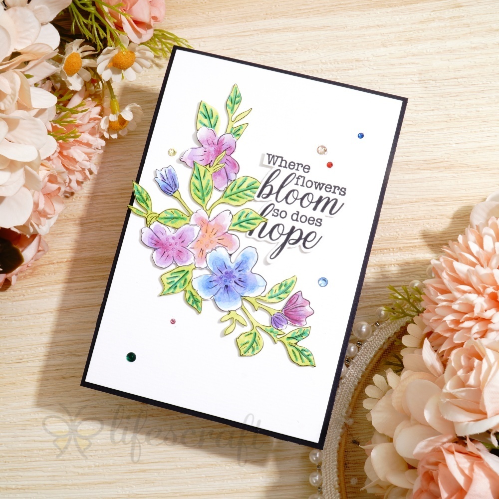 Lifescraft Flowers Bloom Metal Cutting Dies