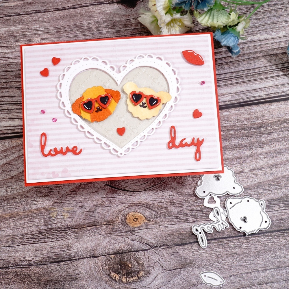 Lifescraft Love Day Metal Cutting Dies