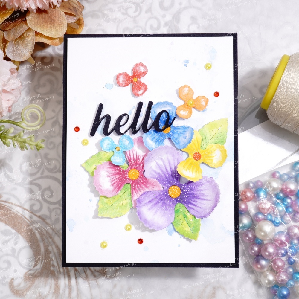 Lifescraft Flowers and Leaves Metal Cutting Dies