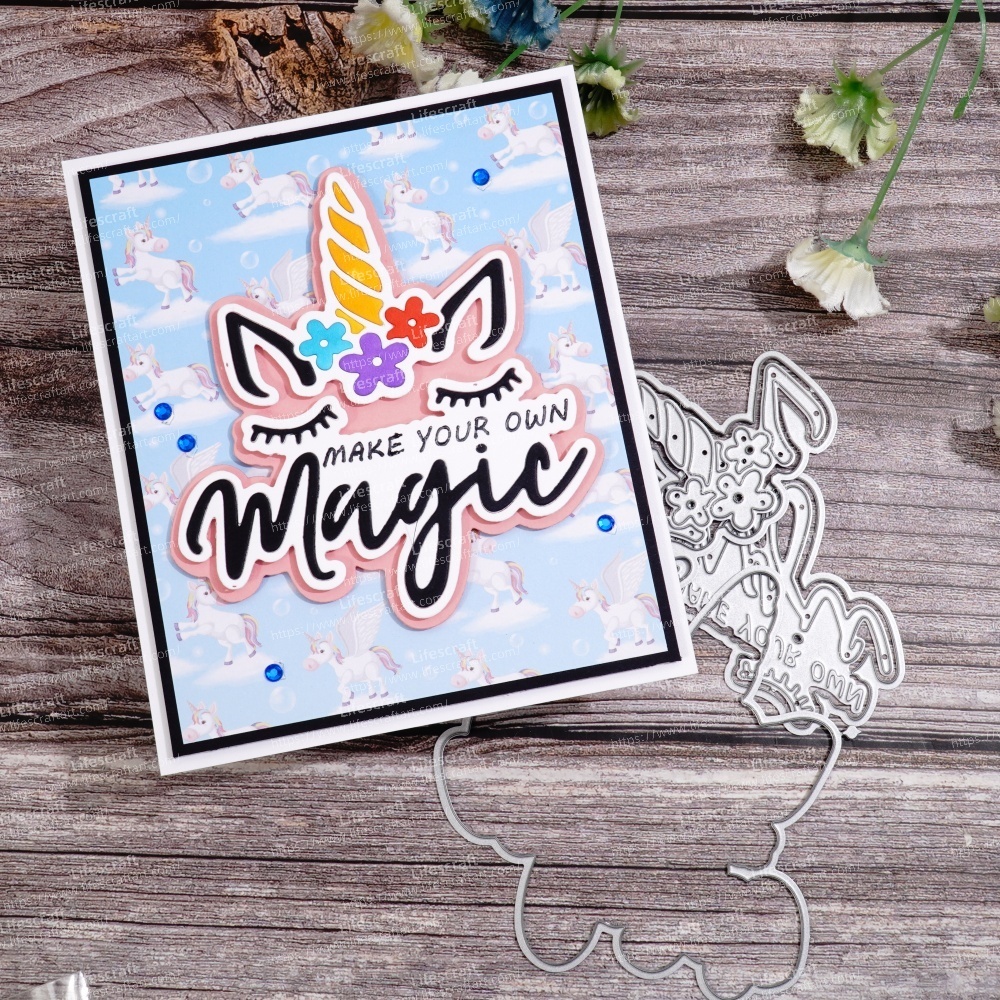 Lifescraft Magical Unicorn Metal Cutting Dies