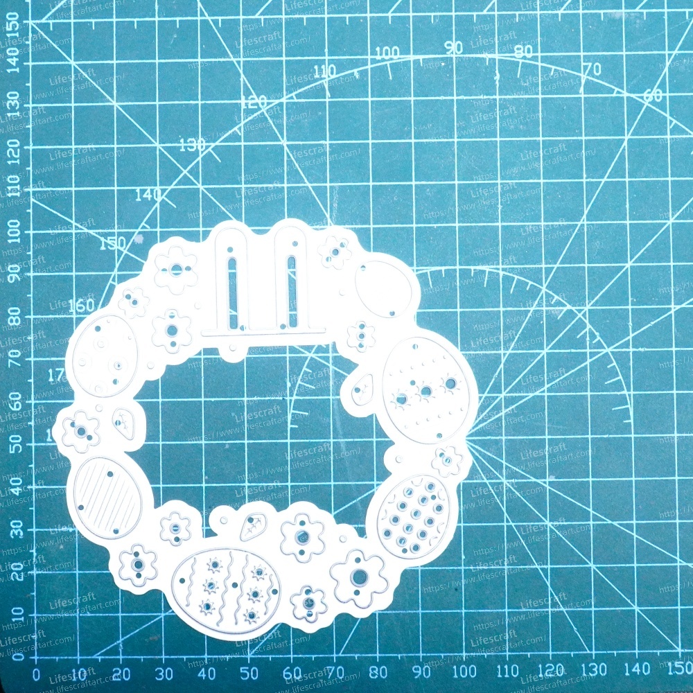 Lifescraft Easter Elements Circle Metal Cutting Dies