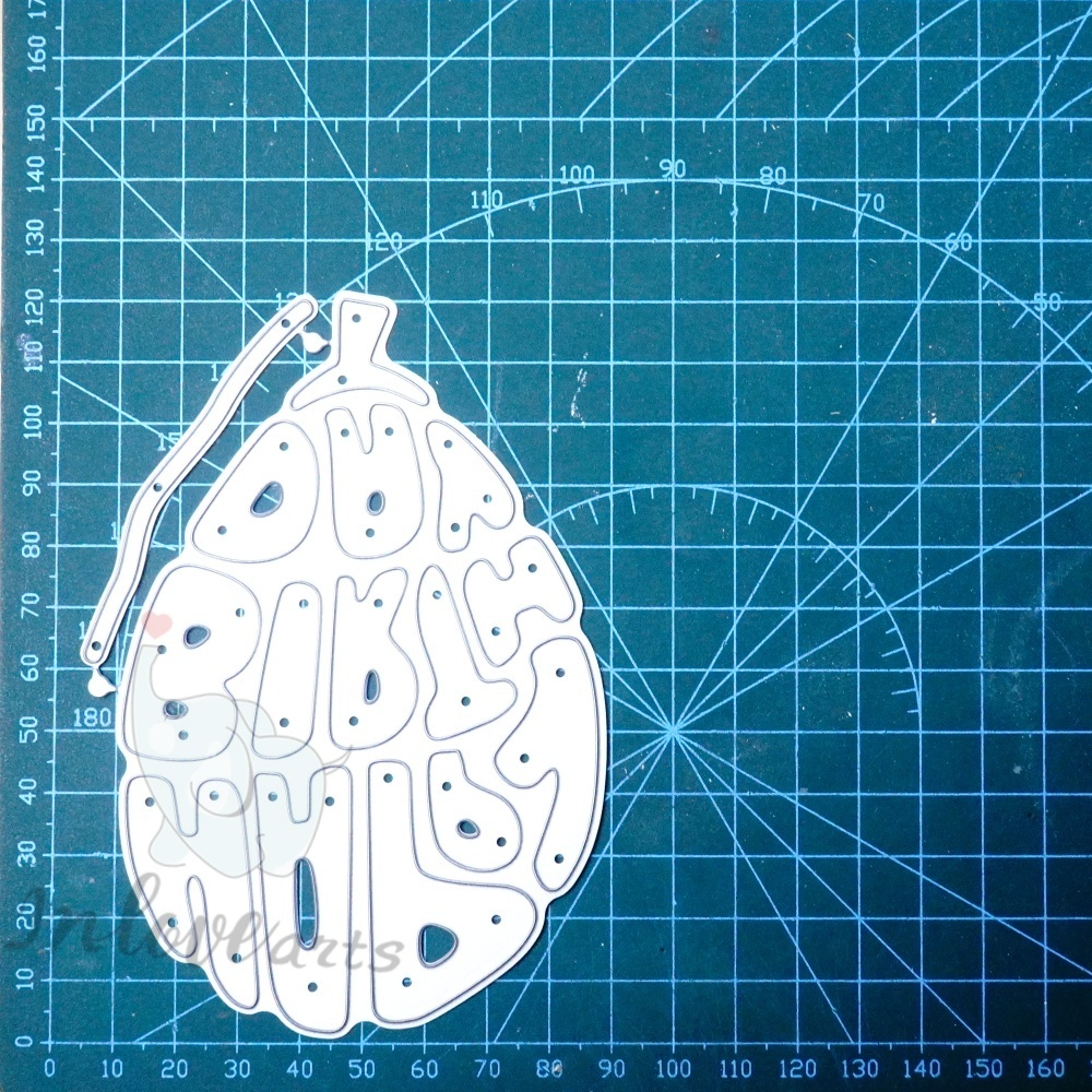 Lifescraft Birthday Balloon Metal Cutting Dies