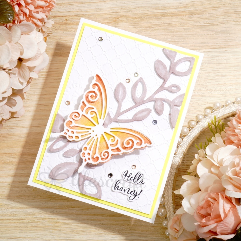 Lifescraft Butterfly and Vines Metal Cutting Dies