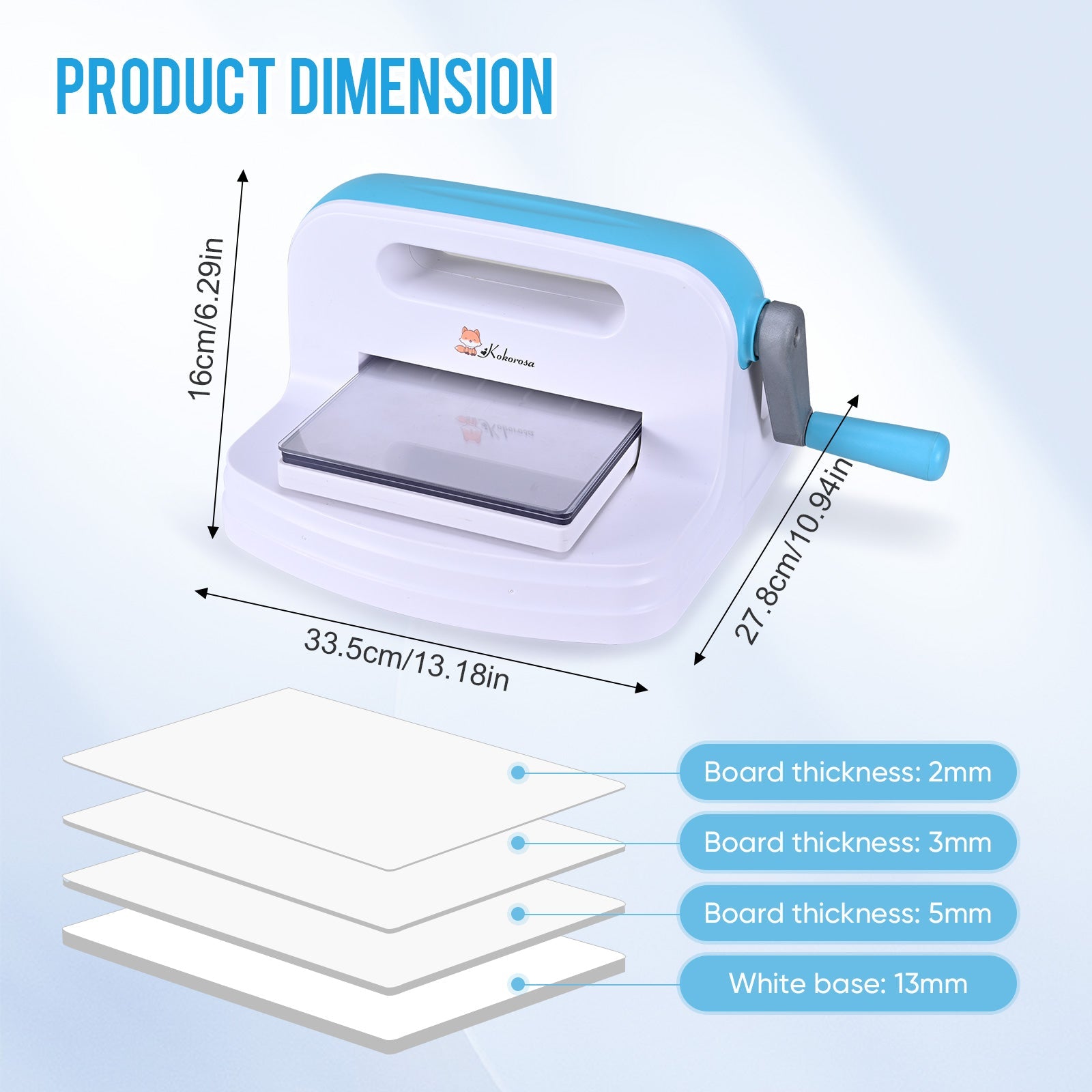 Lifescraft Portable Die Cutting and Embossing Machine Manual Knurling Machine