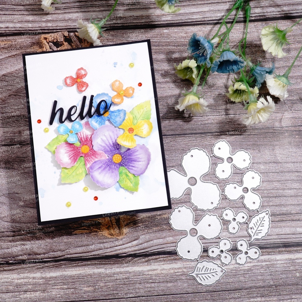 Lifescraft Flowers and Leaves Metal Cutting Dies