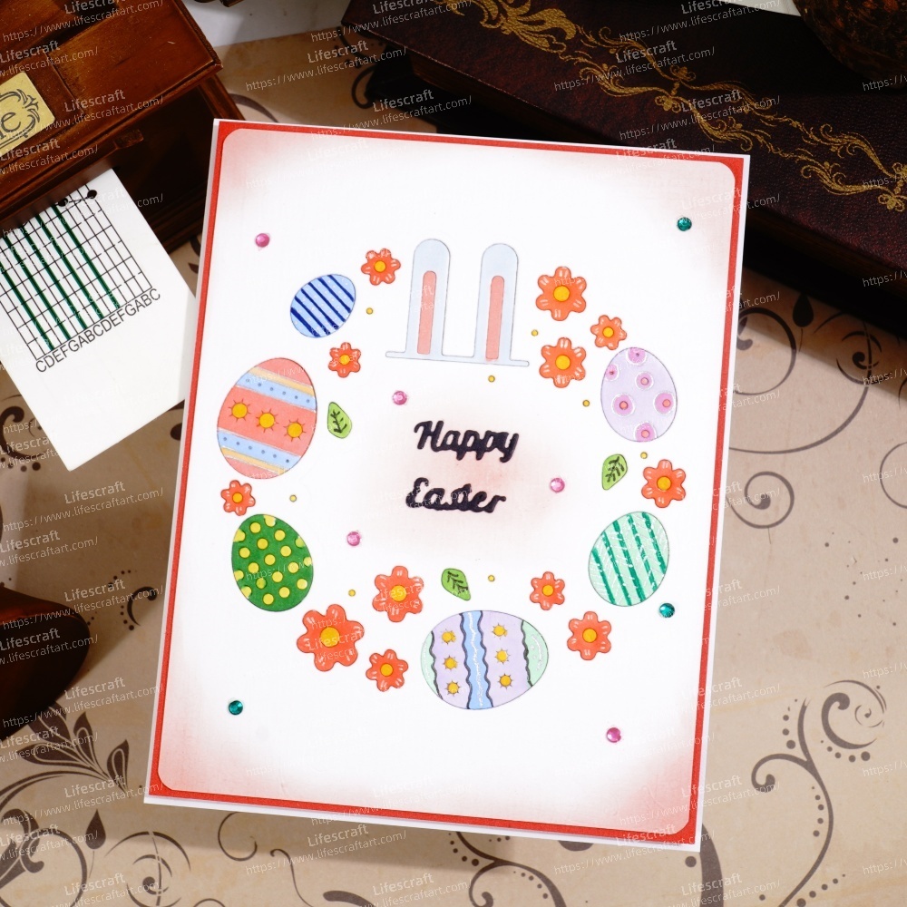 Lifescraft Easter Elements Circle Metal Cutting Dies