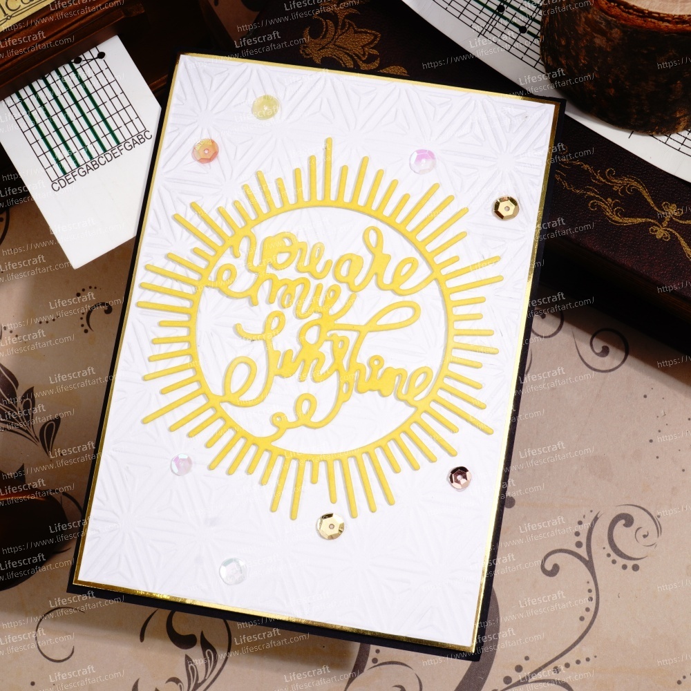 Lifescraft You Are My Sunshine Word Metal Cutting Dies