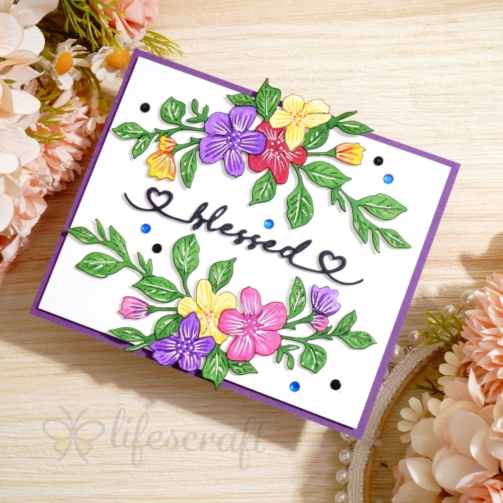 Lifescraft Flowers Bloom Metal Cutting Dies