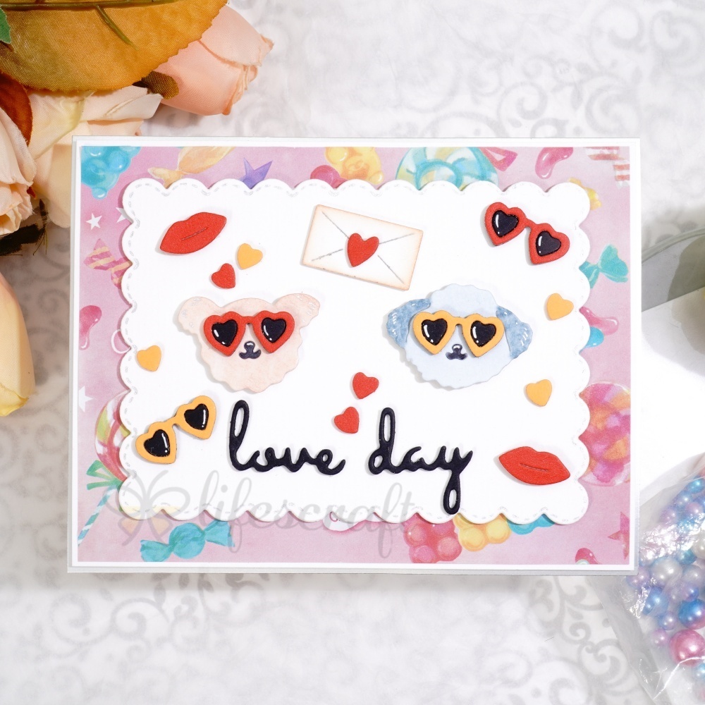 Lifescraft Love Day Metal Cutting Dies