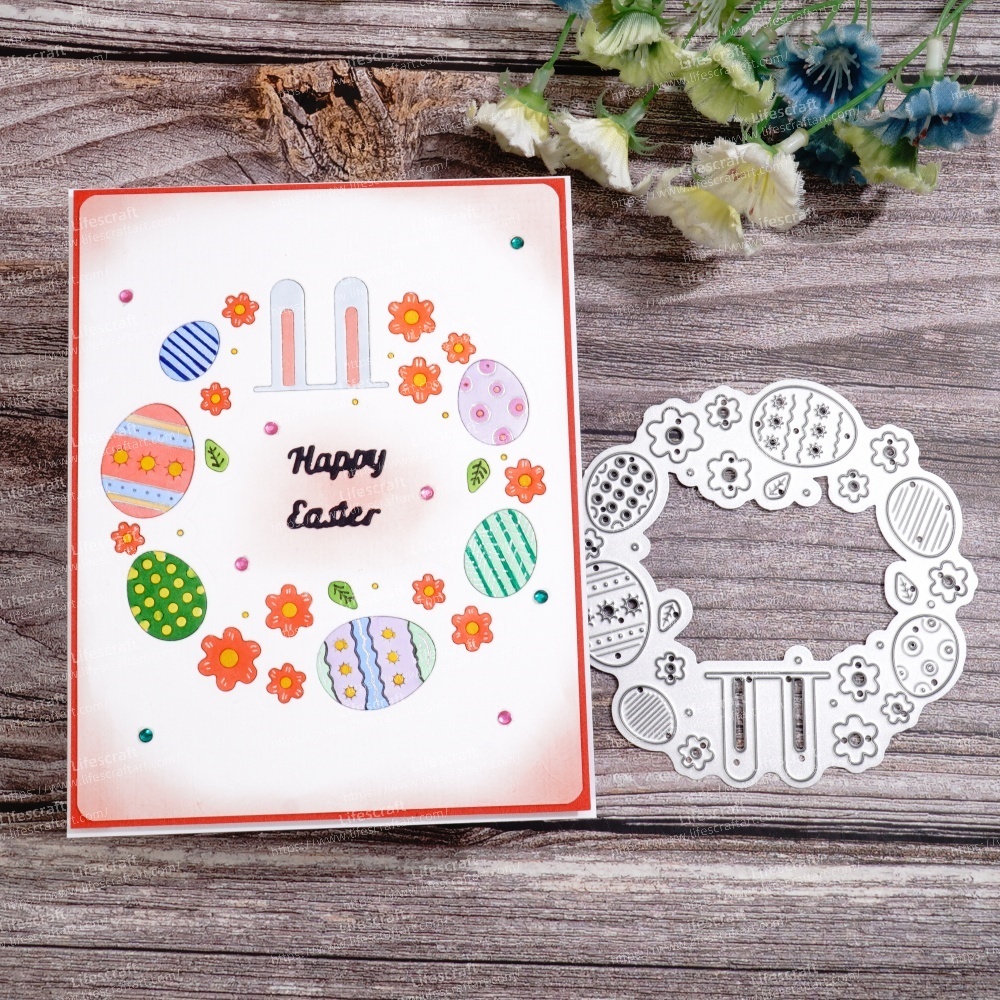 Lifescraft Easter Elements Circle Metal Cutting Dies